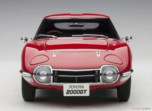 Toyota 2000GT Coupe Red 1/18 Model Car by AUTOart