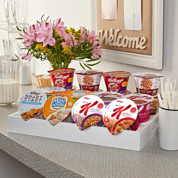 Kellogg's Breakfast Cereal - Single Serve - Classic Wellness Assortment, 2.2 oz Cup, 60/Carton