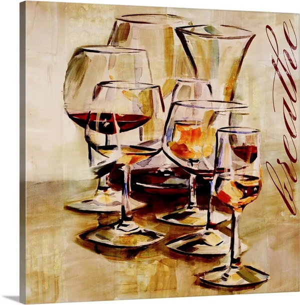 Breathe - Canvas Wall Art, 16x16, Great Big Canvas
