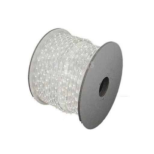 Novelty Lights RL-LED-SP Rope Light Spool - Cool White, 150&, Custom Cuttable, 1/2x22 Diameter, 120 Volt, Includes 5 Free Connect