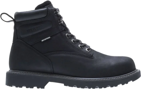Wolverine Floorhand 6x22 Steel Toe Boot 9 Men's Black
