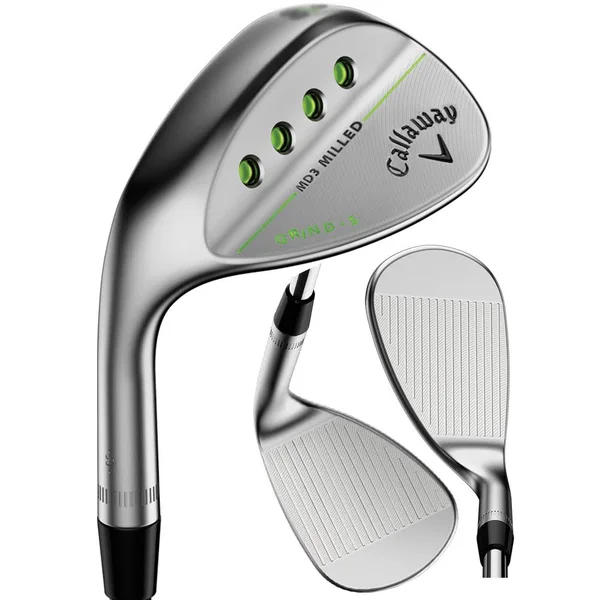 Callaway Mack Daddy 3 Milled S-Grind Satin Chrome Wedge
