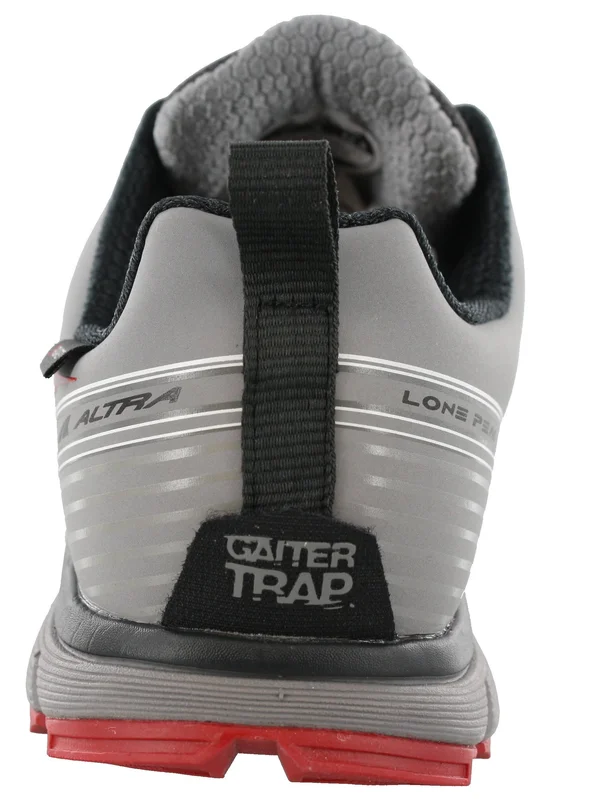 Altra Lone Peak 3.0 Neoshell Trail Running Shoe - Men's Gray/Red, 9.5