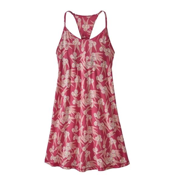 Patagonia Edisto Dress - Women's Las Flores/Reef Pink, Xs