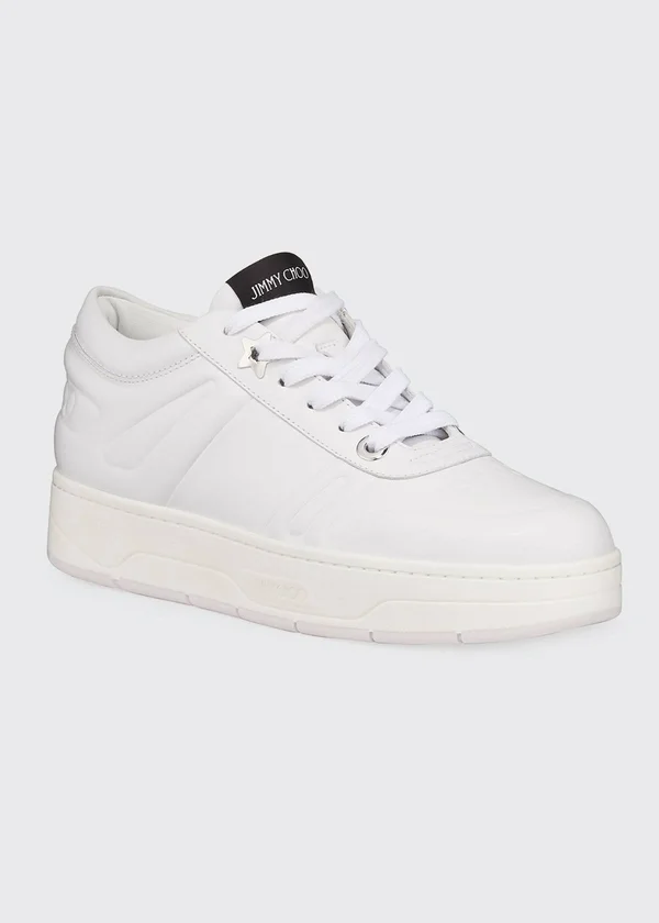 Jimmy Choo White Hawaii/F Sneakers