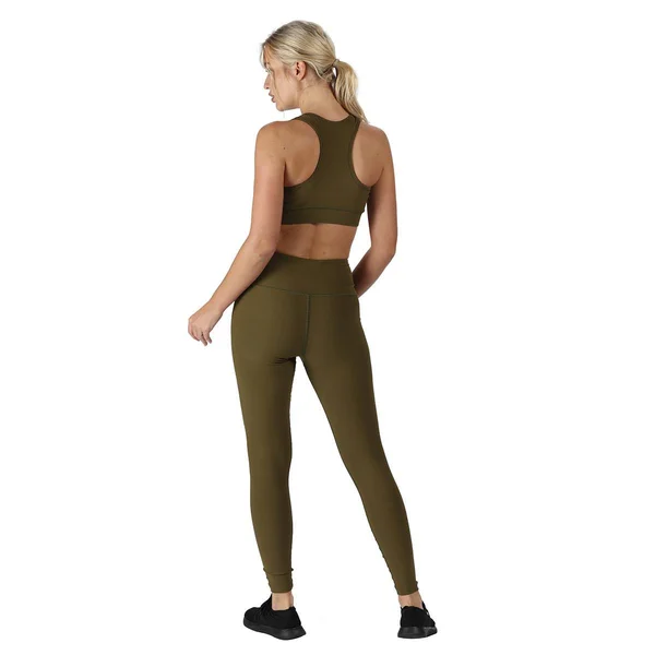 Khaki Diamond Leggings - Tikiboo M, Khaki