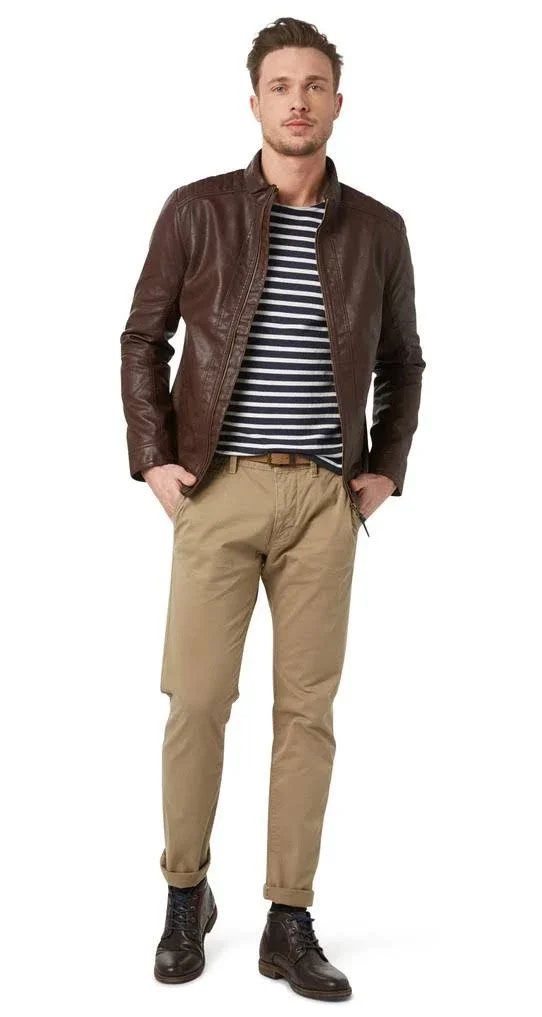 Tom Tailor Travis Regular Chinos by Tom Tailor - Neutral