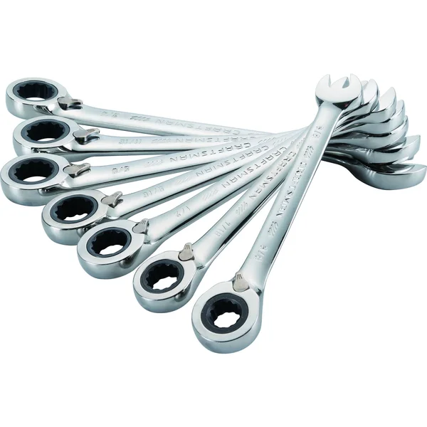 Craftsman 7 Piece SAE Reversible Ratcheting Combo Set