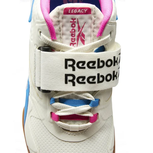 Reebok Legacy Lifter II - Women's - Chalk, Proud Pink, Horizon Blue - 8.5