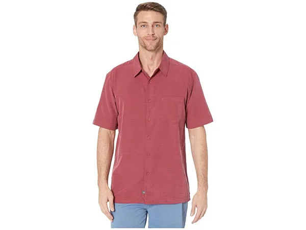 Quiksilver Waterman Centinela 4 Men's T Shirt Burnt : SM