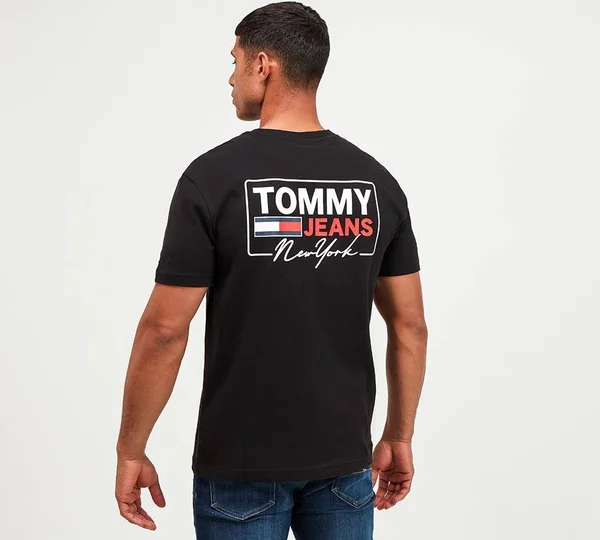 Tommy Jeans NY Script Box Back Logo S