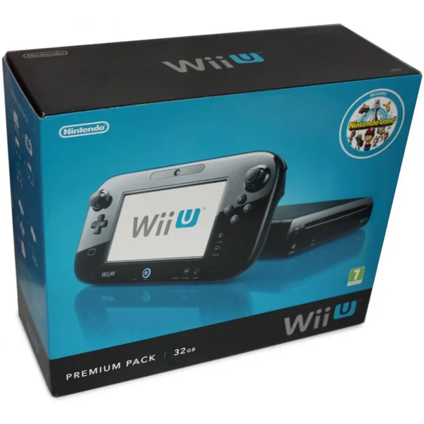 Nintendo Wii U Premium Pack with Nintendo Land - 32 GB - Black