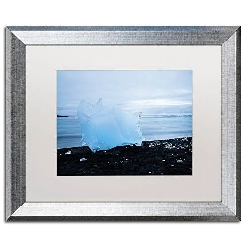 Trademark Fine Art Fantasy Blue by Philippe Sainte-Laudy Framed Photographic Print - Size: 16x22 H x 20x22 W x 0.5x22 D - Frame C