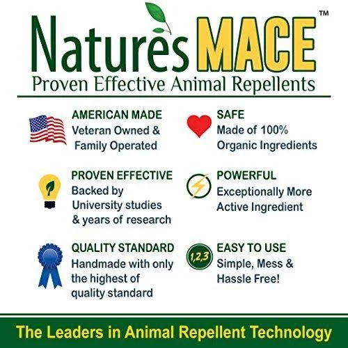 Rodent Mace 5 Gallon Concentrate, Treats 10 Acres, by NaturesMace