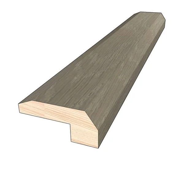 Hydri-HDPC 2-in x 78-in Abalone Wood Floor Threshold in White, M279BW1TH