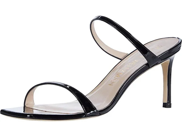Stuart Weitzman Aleena 75 Black Patent, Women's, Size: 10.5