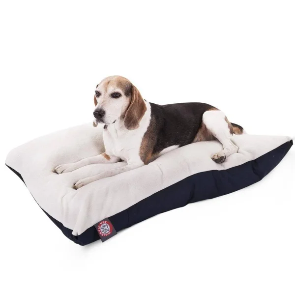 Majestic Pet Rectangle Pet Bed - Extra Large/Burgundy