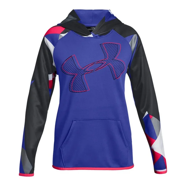 Under Armour Girls Fleece Hoodie Printed Logo