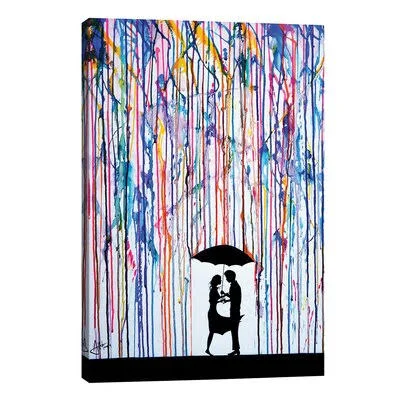 Touche by Marc Allante Painting Print on Canvas iCanvas Size: 26x22 H x 18x22 W x 1.5x22 D