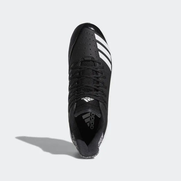 Adidas Icon 4 Bounce Black/White Men's Baseball Cleat 7