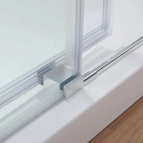 Ove Decors Chester 48 in. Chrome Frameless Sliding Shower Door