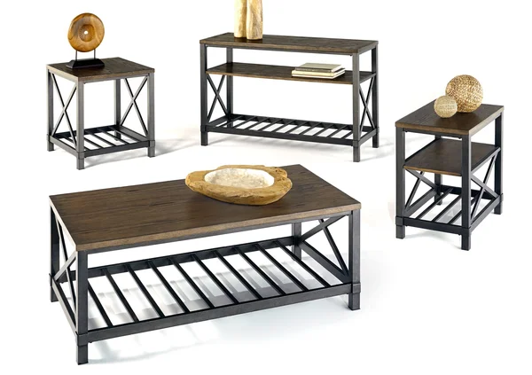 Progressive Furniture P359-05 Oak Hill Sofa/Console Table