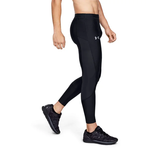 Under Armour Speed Stride Tights - Mens - Black/Black/Reflective, Size XL