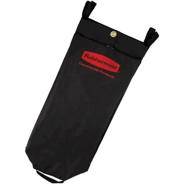 Rubbermaid Commercial Products 1966888 26 Gal Fabric Cleaning Cart Bag - Black