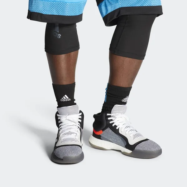 Adidas Marquee Boost Basketball Shoes - Men's, White