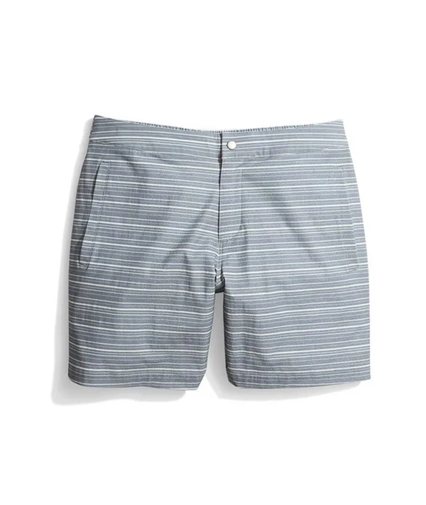 Marine Layer Printed Summer Short - Men's Navy Stripe, M