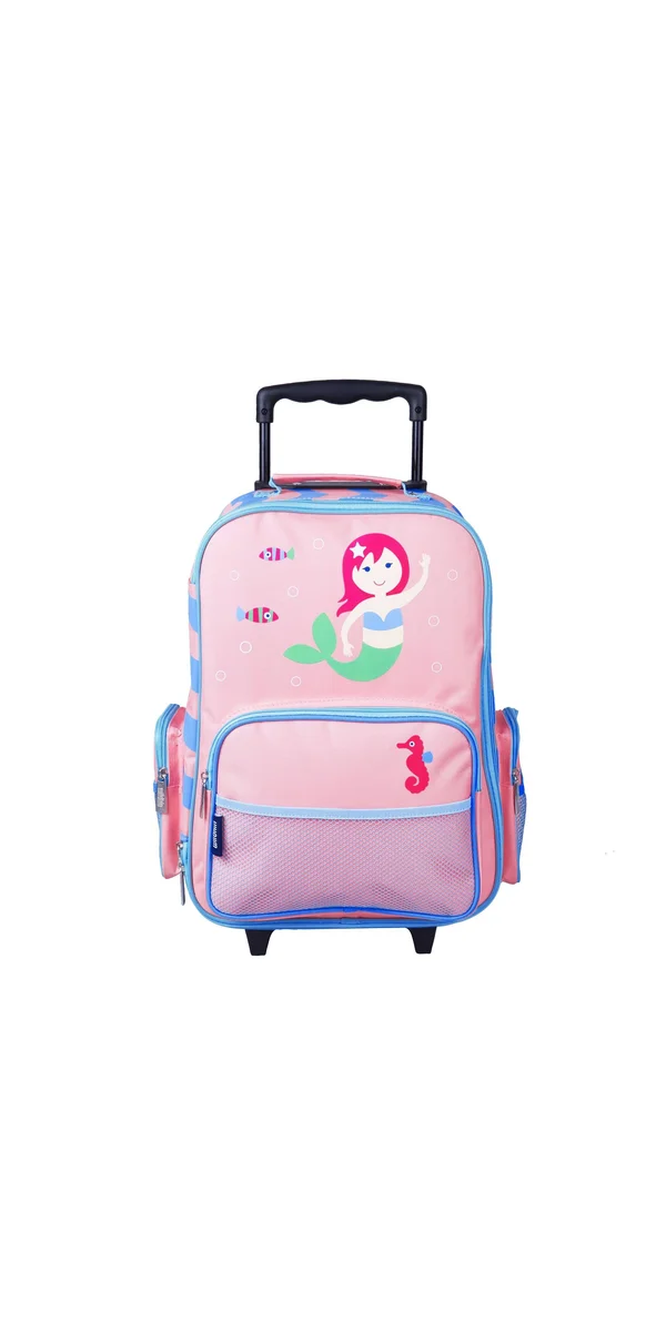 Wildkin Mermaids Rolling Suitcase