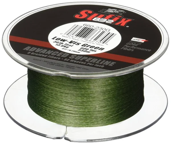 Sufix 832 Braid Line-600 Yards (Green 20-Pound)