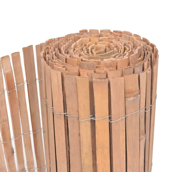 vidaXL Bamboo Fence 4.9&x13.1&