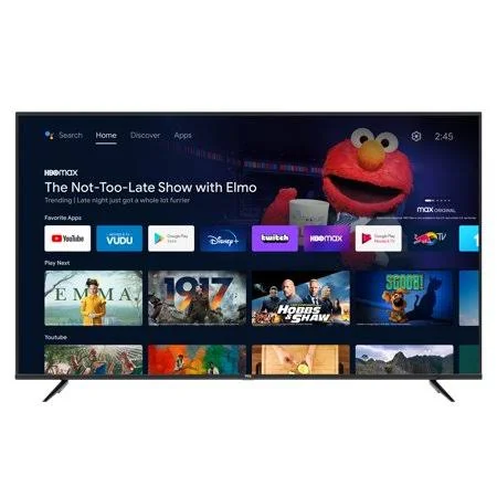 70 TCL 4K HDR Android Smart LED TV - 70s430 - Black