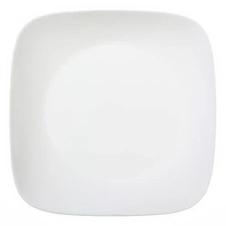 Corelle Square Pure White 30 Piece Dinnerware Set - Service for 6