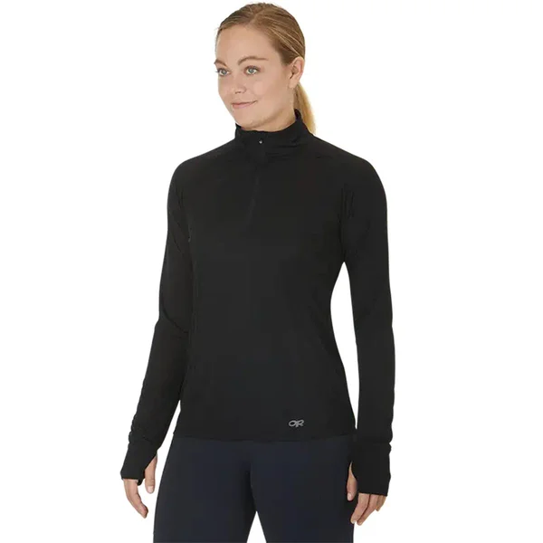 Outdoor Research Echo Quarter Zip - Women's Xs Black