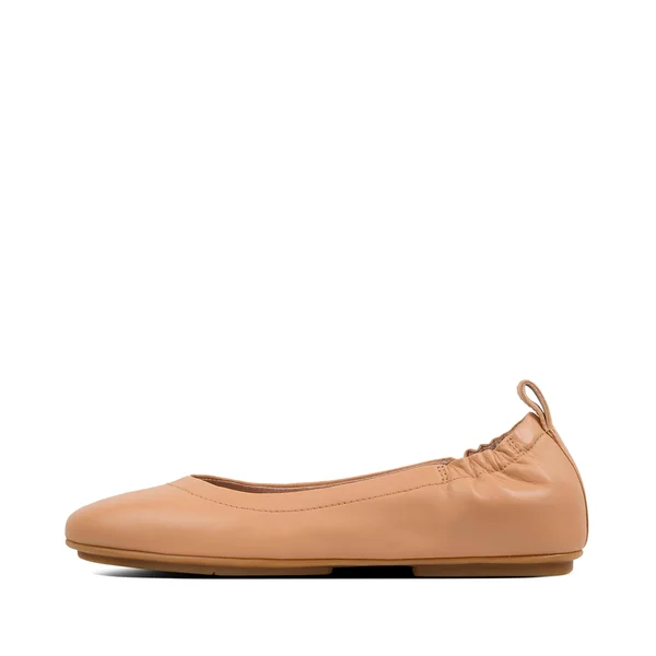 Fitflop Women's Allegro Leather Ballet Flats Blush 5