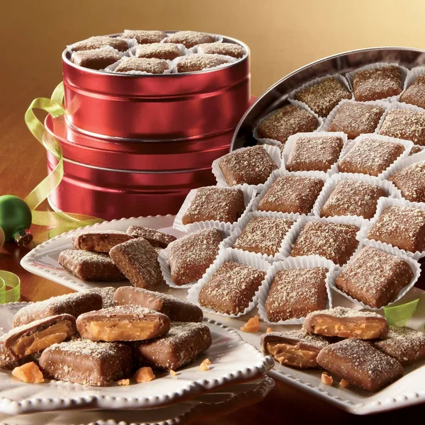 Old-Fashioned Butter Toffee - Delivery Included Candy, 1 lb. Net Wt. (Approx. 35 Pieces)