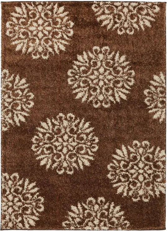 Mohawk Huxley Exploded Medallions Dark Earth 90221-85009 Area Rug 10&x14&