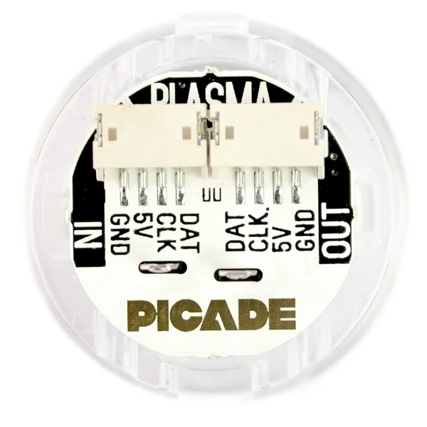 Picade Plasma Kit - Illuminated Arcade Buttons (6-button Kit)