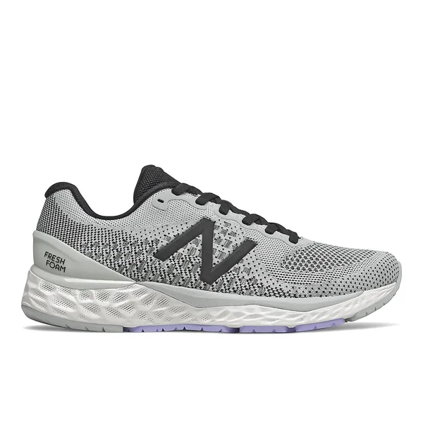 New Balance Women's Fresh Foam 880v10 - Grey/Black (Size 5)