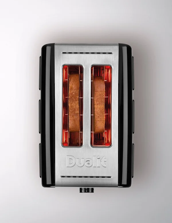 Dualit 2-Slice Studio Toaster, Finish: White/Gray