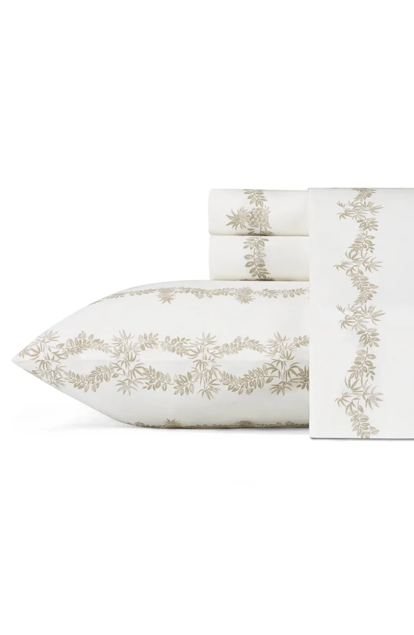 Tommy Bahama Pineapple Garland Sheet Set - Queen