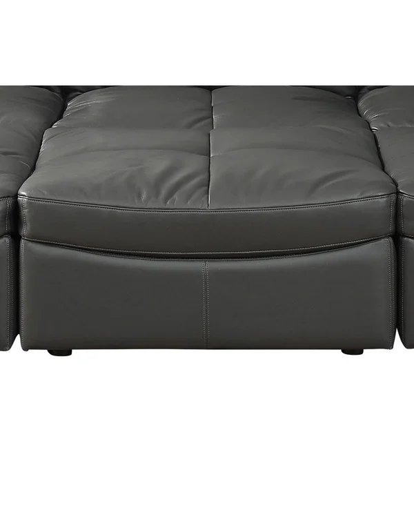 Furniture of America Onta Contemporary Ottoman - Grey