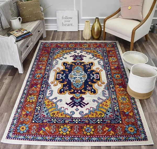 Rugs America Jorah Vintage Transitional Rug - 2&2 inchx8&0 inch - Juno