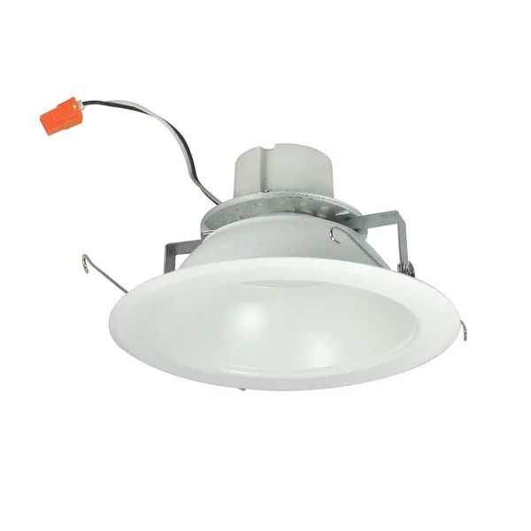 Nora Lighting NLCBC-65130MPW 6x22 Cobalt Retrofit Round Reflector 1000lm 3000K Matte Powder White Finish by BUYRITE Electric