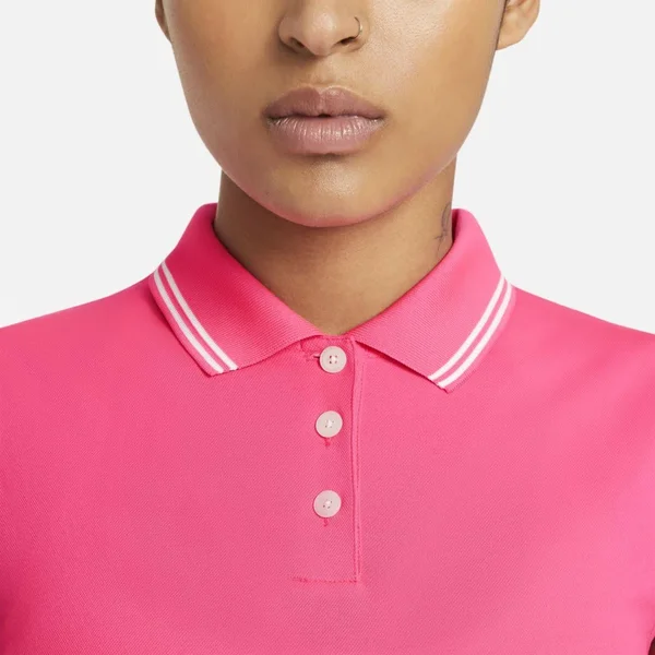 Nike Women's Dri-Fit Victory Sleeveless Golf Polo - XL, Hyper Pink