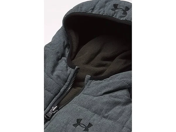 Under Armour Big Boys Reversible Pronto Puffer Jacket - Pitch Gray