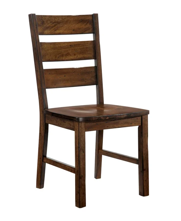 Furniture of America Elsbeth Side Chair (Set of 2) - Brown