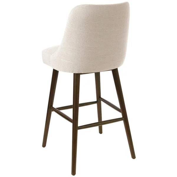 30x22 Geller Modern Barstool Talc Linen - Project 62